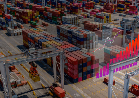 Cybersecurity port with data visualizations