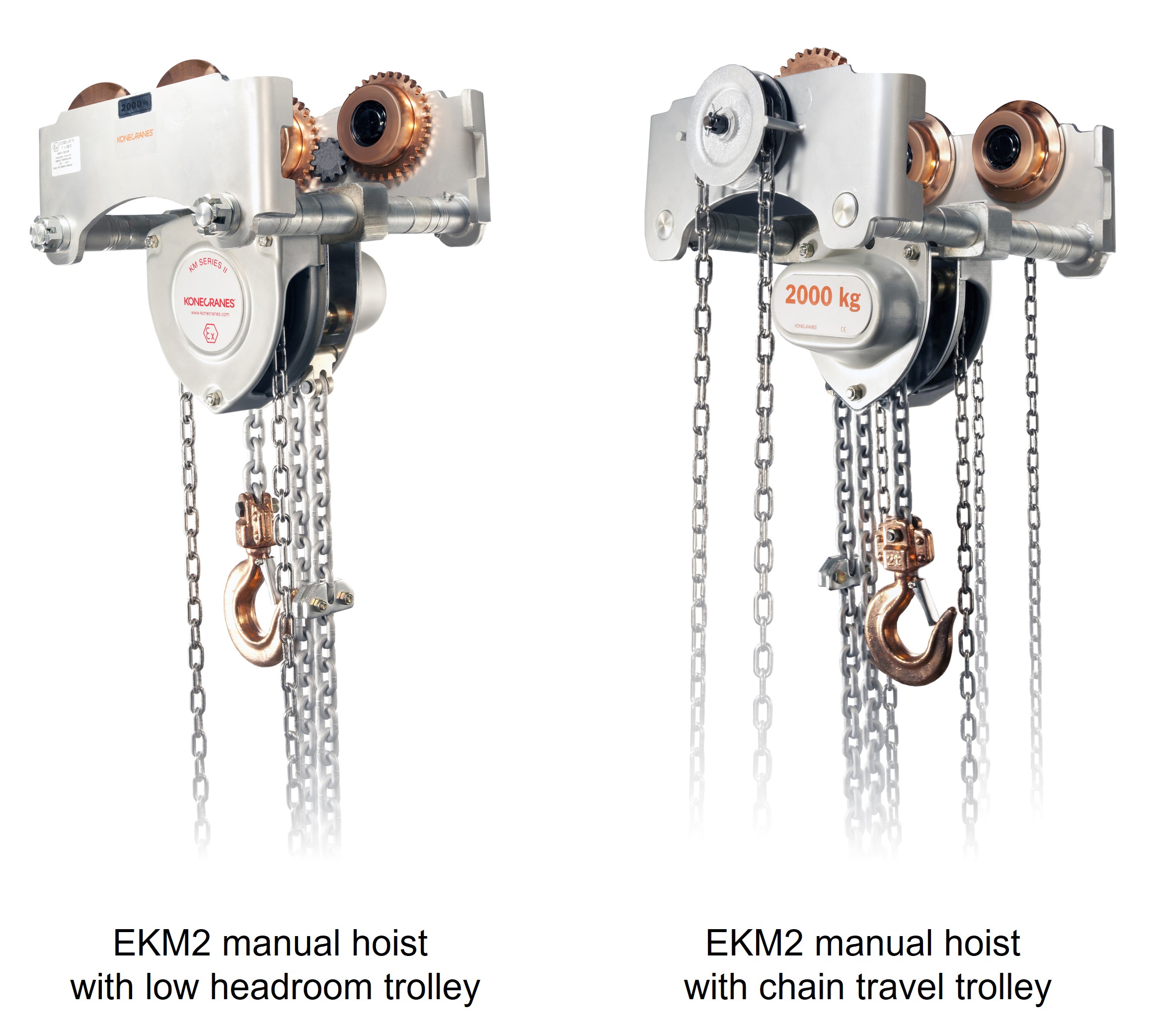 Konecranes EKM2 manual chain hoists